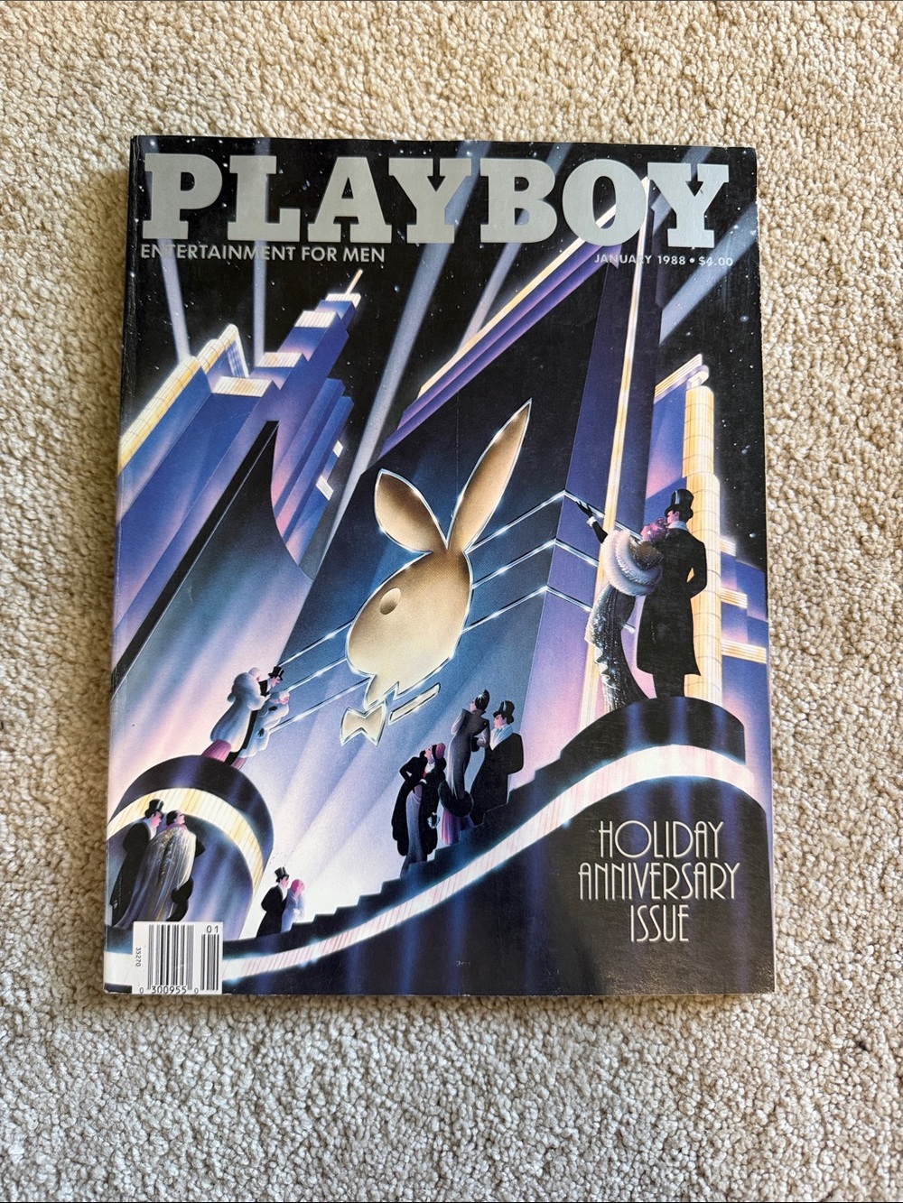 PLAYBOY Jan 1988 Holiday Anniversary Issue